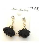 KR-091 Lovely Earring Black