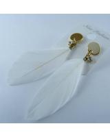 KR-095 Fashion Earring White