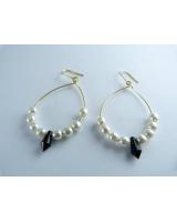 KR-103 Pretty Earring Black