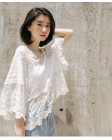 GW2245 Fashion Lace Top White