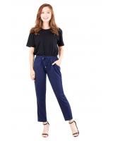 QA-478 Women Casual Pant Blue