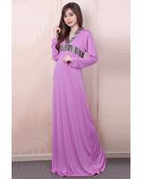 JW5040 Fashion Jubah Purple