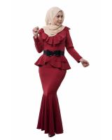 JW5045 Exclusive Dress Maroon