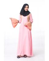 JW5050 Lovely Jubah Light Pink