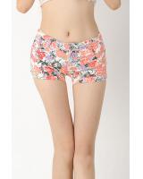 JW5063 Floral Pant Pink