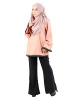 QA-488 Lovely Muslimah Blouse Beige