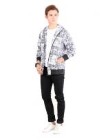 QA-489 Mens Sporty Sweater White