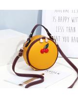 QA-499 Cute Cherry Sling Bag Yellow