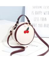 QA-499 Cute Cherry Sling Bag White