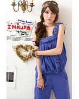 JW5075 Fashion Jumpsuit Blue