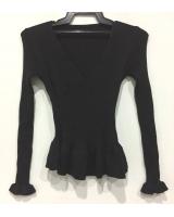 JW5066 Trendy Top Black