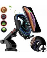 043469 Infrared Sensor Auto-Clamp Wireless Car Charger Phone Holder