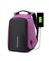 FG017 Laptop Backpack Purple