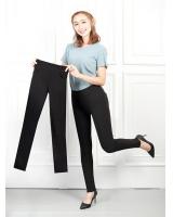 QA-609 WOMEN'S SKINNY PANTS BLACK