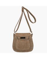 KW80425 Vintage Sling Bag Khaki