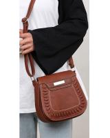 KW80425 Vintage Sling Bag Brown