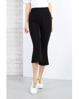 QA-646 BOOTCUT PANTS BLACK