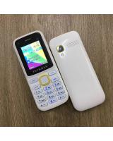 (YELLOW/WHITE)OEM TECKMAX 37 Dual Sim Basic Phone 95% NEW