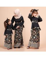 QA-697 KIDS MODERN KURUNG BLACK