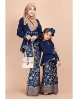 QA-697 KIDS MODERN KURUNG NAVY BLUE