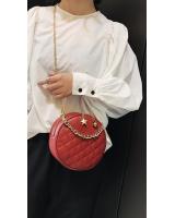 KW80581 STYLISH ROUND SLING BAG RED