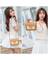 KW80613 SQUARE SLING BAG BROWN