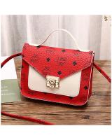 KW80613 SQUARE SLING BAG RED