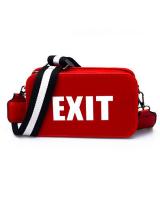 KW80620 EXIT SQUARE BAG RED