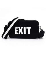 KW80620 EXIT SQUARE BAG BLACK