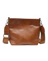 KW80654 WOMEN'S HANDBAG BROWN