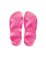 KW80681 TRENDY LADIES SANDAL HOT PINK