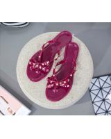 QA-724 RIBBON FLAT SANDAL AS PICTURE