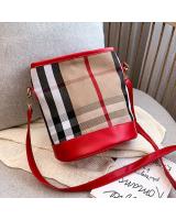 KW80734 CHECKER FASHION BAG RED