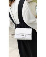 KW80738 ELEGANT SHOULDER BAG WHITE