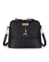 KW80756 Deer Women's Sling Bag Black