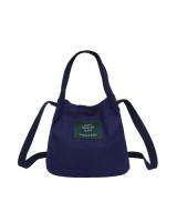 KW80761 Casual Canvas Women's Tote Bag Blue