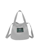 KW80761 Casual Canvas Women's Tote Bag Light Grey