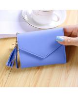 KW80765 Women's Tassel Wallet Light Blue