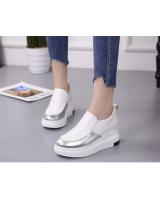 QA-793 KOREAN PEDAL SNEAKERS WHITE