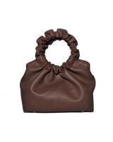KW80887 Women's Basic Handbag Dark Brown