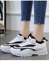 KL791 - Trendy Sports Shoe Black