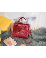 QA-862 - Stylish Square Sling Bag Red