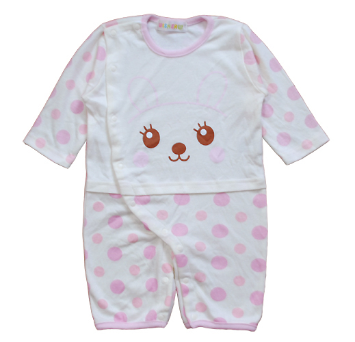 WB1023 Cute Baby Romper Pink