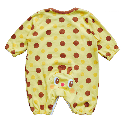 WB1024 Cute Baby Romper Yellow