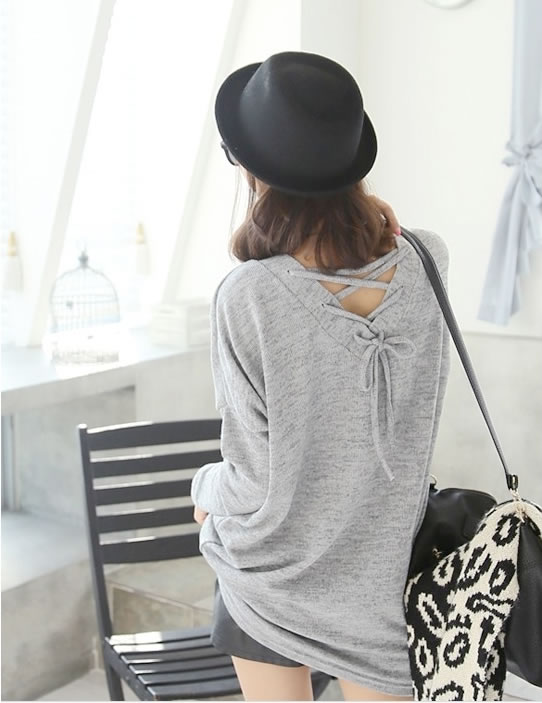 WT5600 Stylish Top Grey