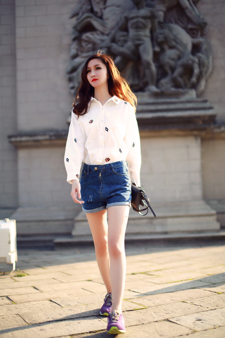 WT5647 Fashion Top White