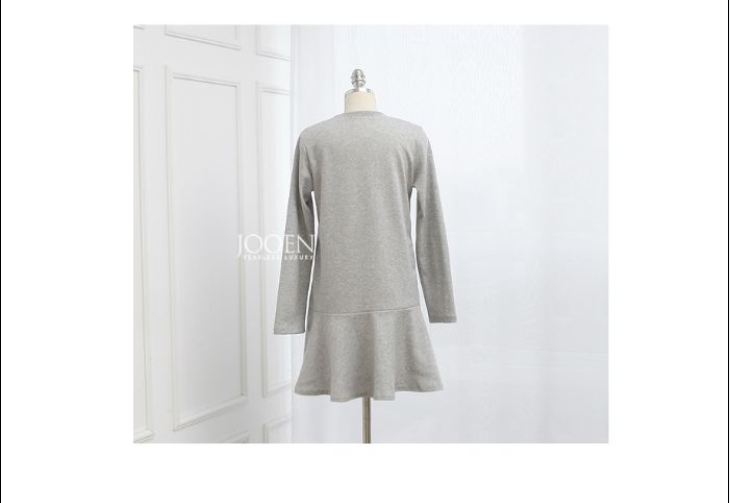 WD5658 Stylish Dress Grey