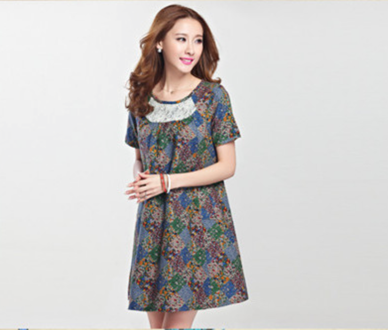 WD5699 Fashion Dress Blue