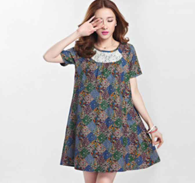 WD5699 Fashion Dress Blue