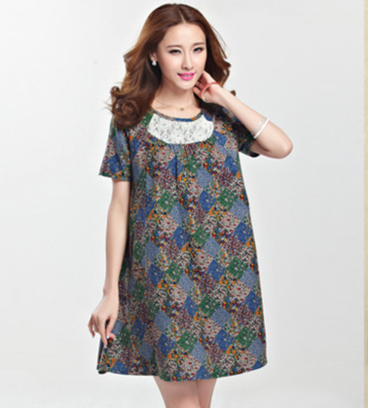 WD5699 Fashion Dress Blue